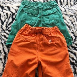 Boys shorts with pockets 2 pairs